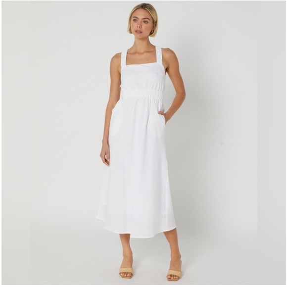 MINKPINK Midi Dress with Square Neckline - Picture 8 of 8